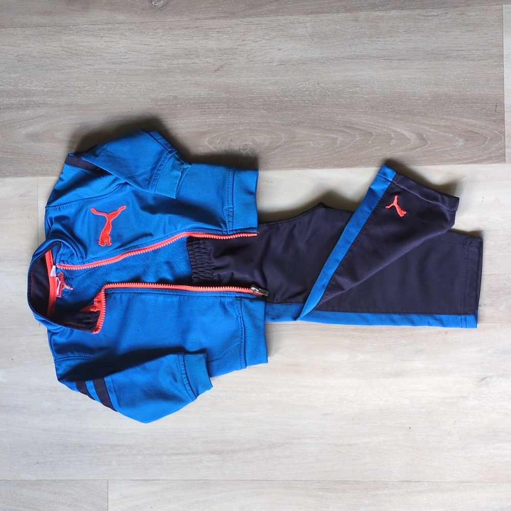 Blue Puma Tracksuit 12 Months